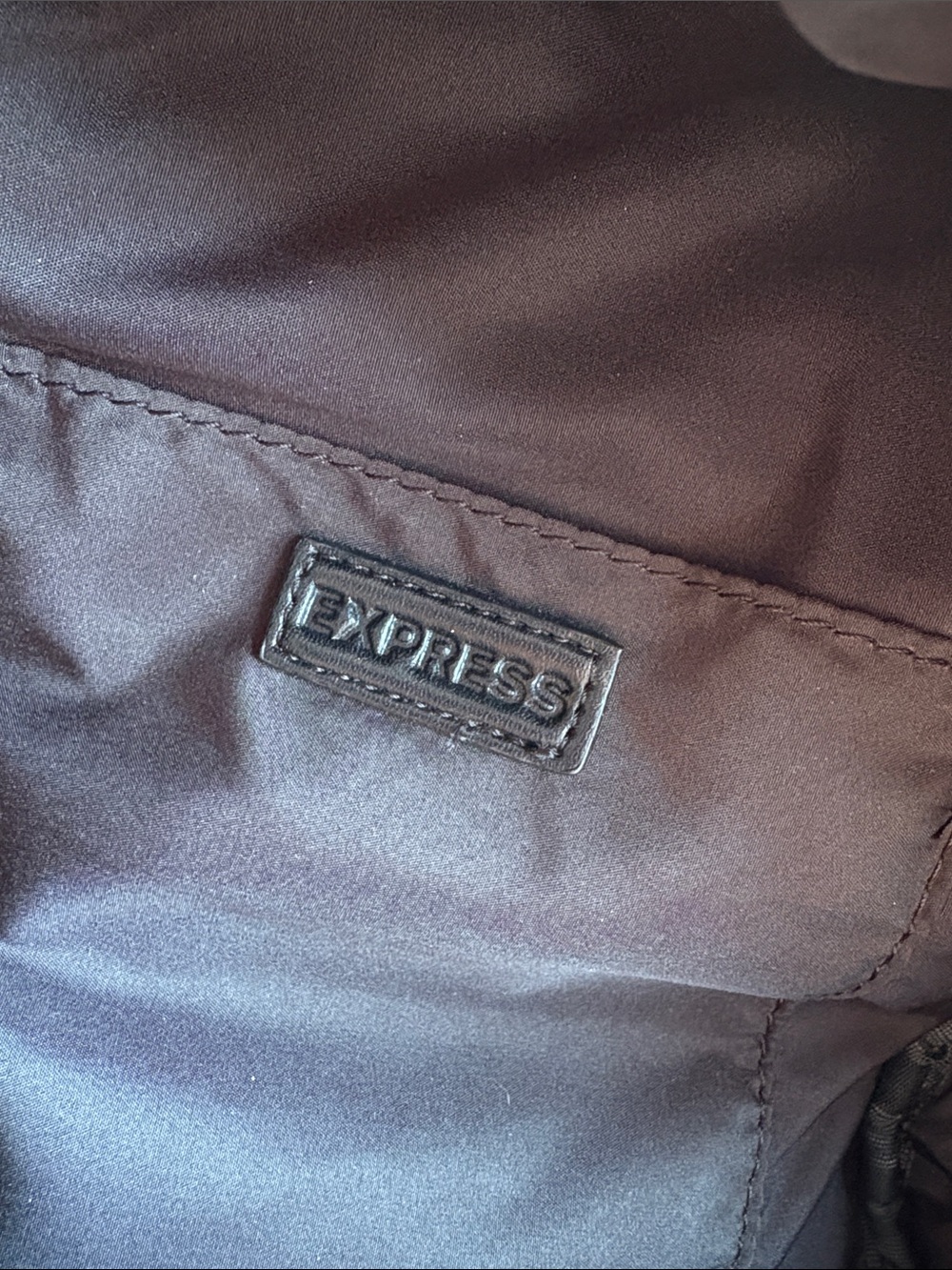 Express Shearling Backpack with gold hardware - Picture 5 of 5